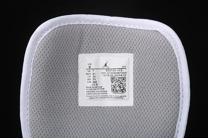 All categories Air Jordan Jordan series basketball shoes Air Jordan 1 Mid Air Jordan 1 Mid AJ1 Joe 1 splash gray China series basketball shoes 554725-115